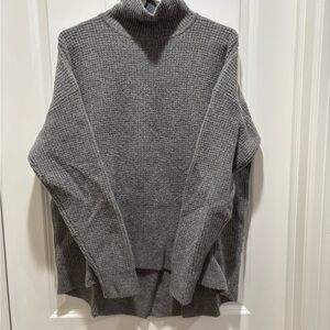 Madewell Men's Charcoal Turtleneck Sweater